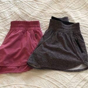 Bundle of Lululemon running shorts